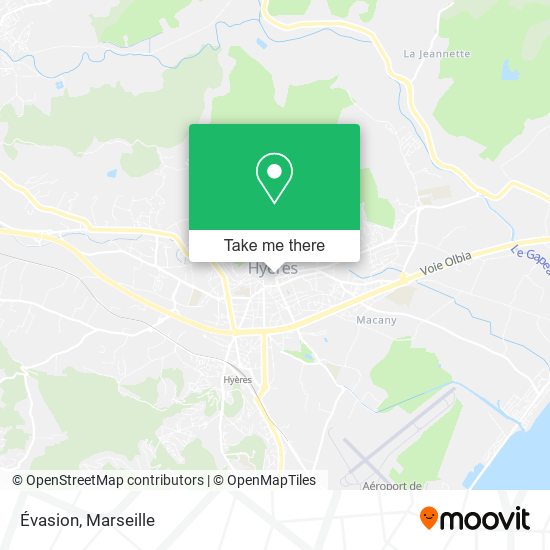 Évasion map