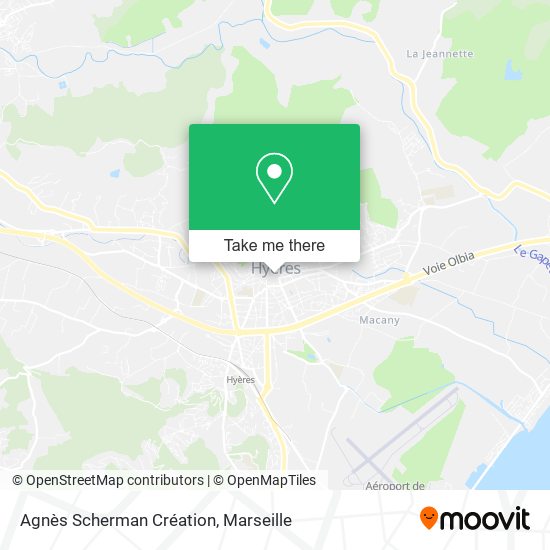 Agnès Scherman Création map