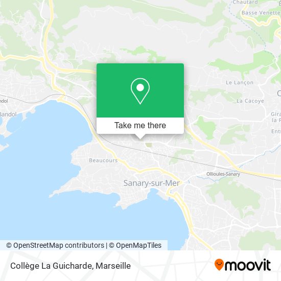 Collège La Guicharde map