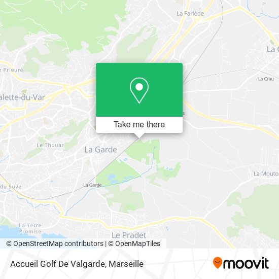 Accueil Golf De Valgarde map