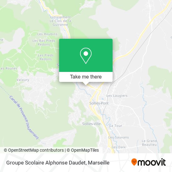 Groupe Scolaire Alphonse Daudet map