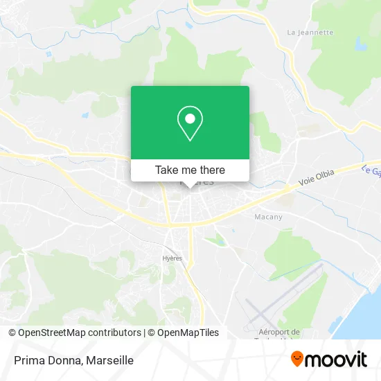 Prima Donna map