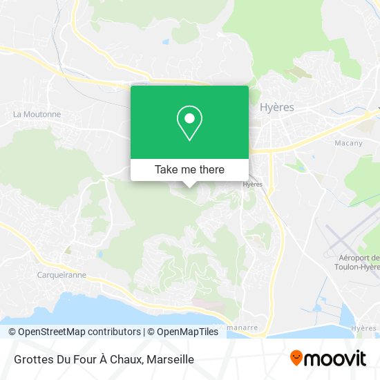 Grottes Du Four À Chaux map