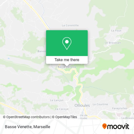 Basse Venette map