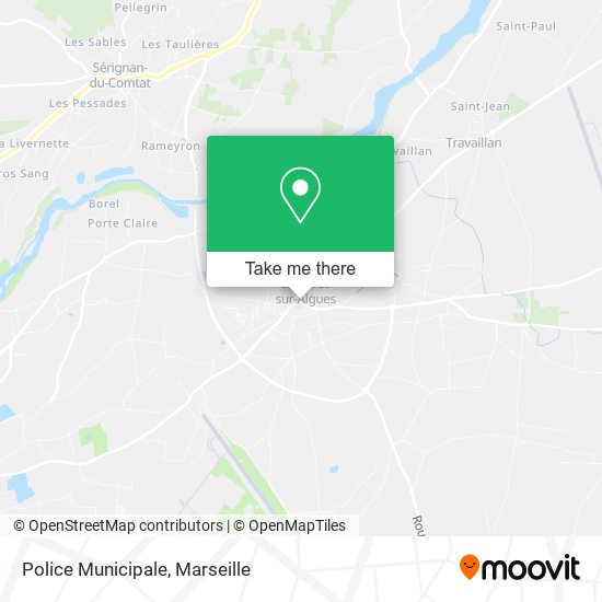 Police Municipale map