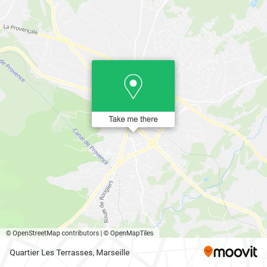 Quartier Les Terrasses map