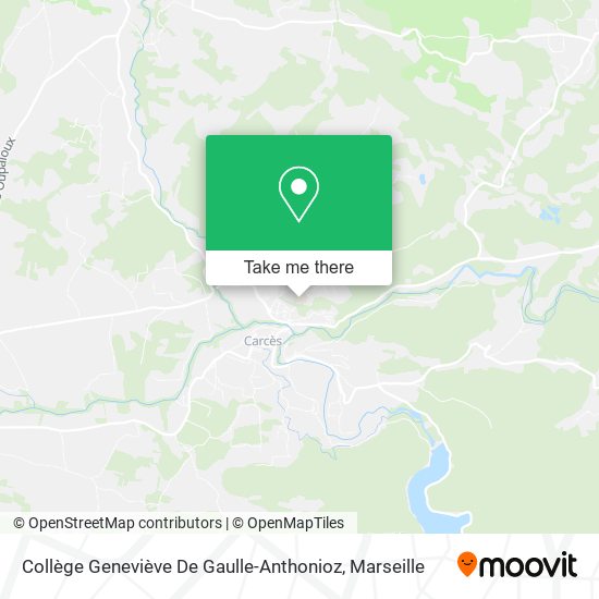 Collège Geneviève De Gaulle-Anthonioz map