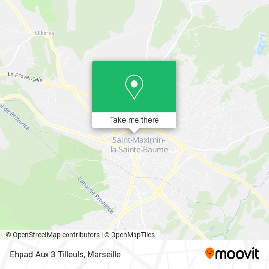 Ehpad Aux 3 Tilleuls map