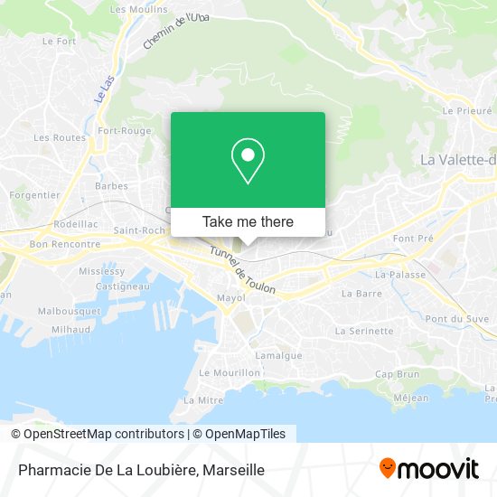 Pharmacie De La Loubière map
