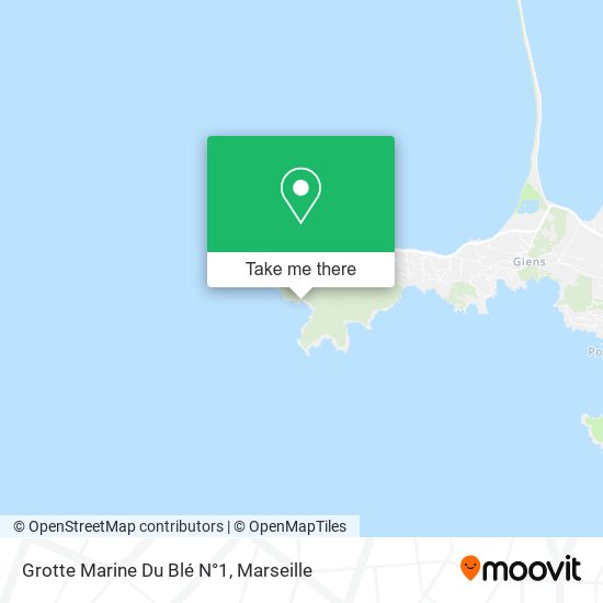 Grotte Marine Du Blé N°1 map