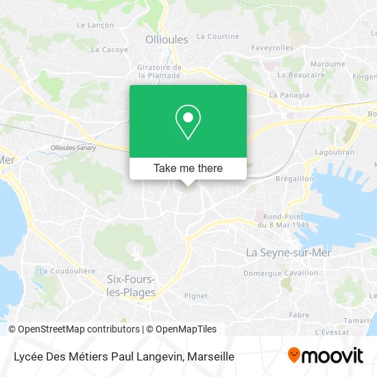 Lycée Des Métiers Paul Langevin map
