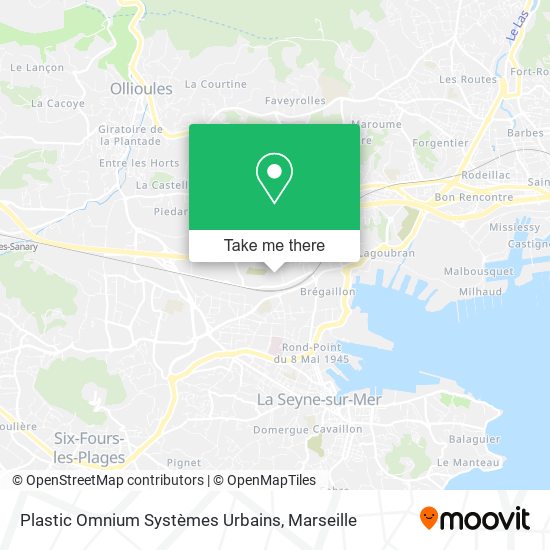 Plastic Omnium Systèmes Urbains map