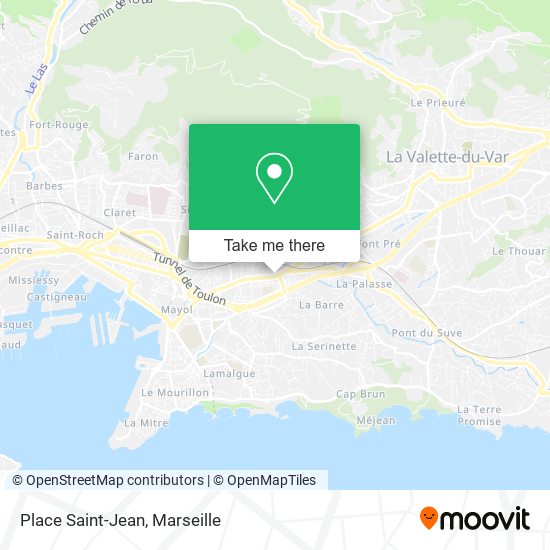 Place Saint-Jean map