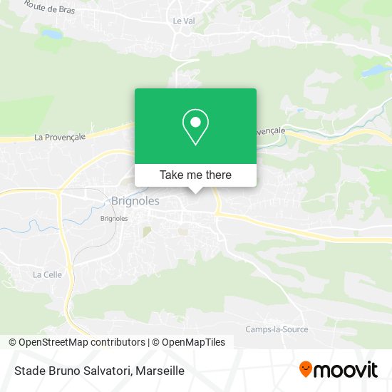 Stade Bruno Salvatori map
