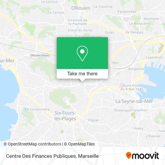 Centre Des Finances Publiques map