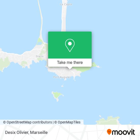 Desix Olivier map