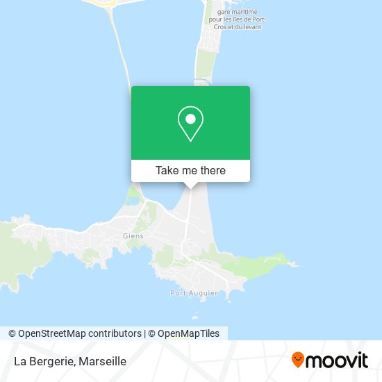 La Bergerie map