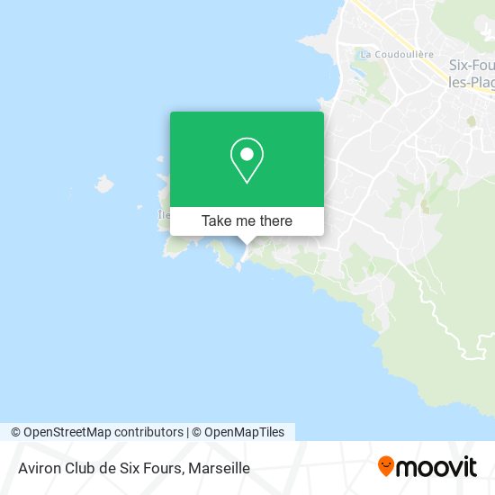 Aviron Club de Six Fours map