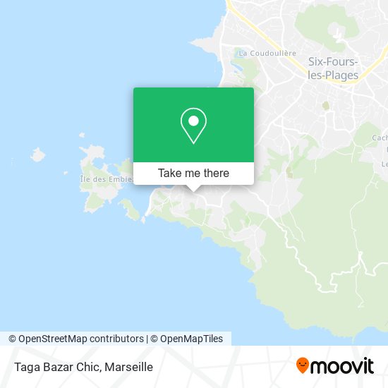 Taga Bazar Chic map
