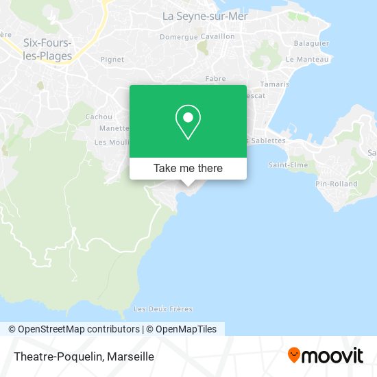 Theatre-Poquelin map
