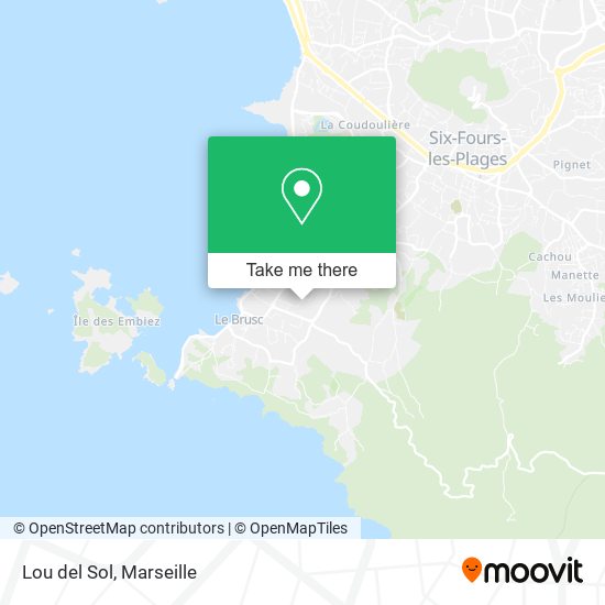 Lou del Sol map