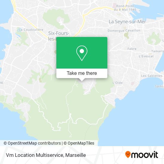 Vm Location Multiservice map