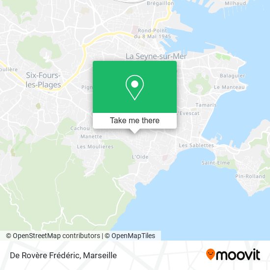 De Rovère Frédéric map
