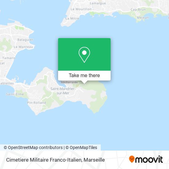 Cimetiere Militaire Franco-Italien map