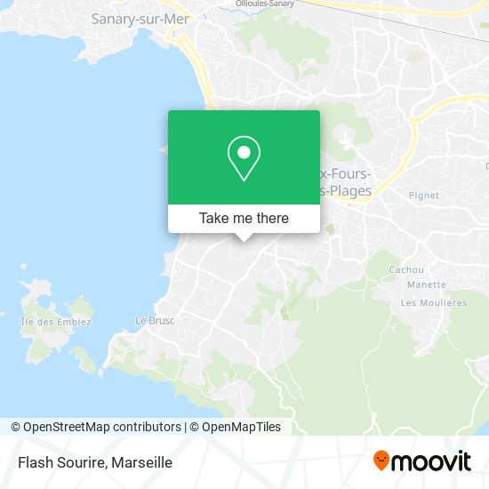Flash Sourire map