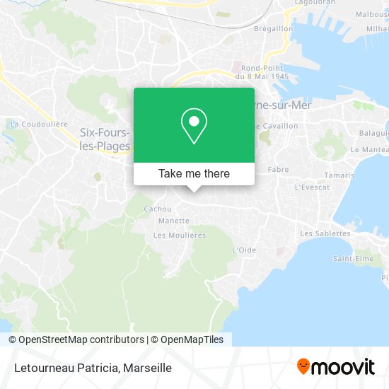 Letourneau Patricia map