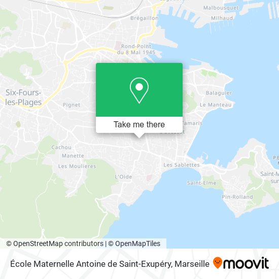 École Maternelle Antoine de Saint-Exupéry map