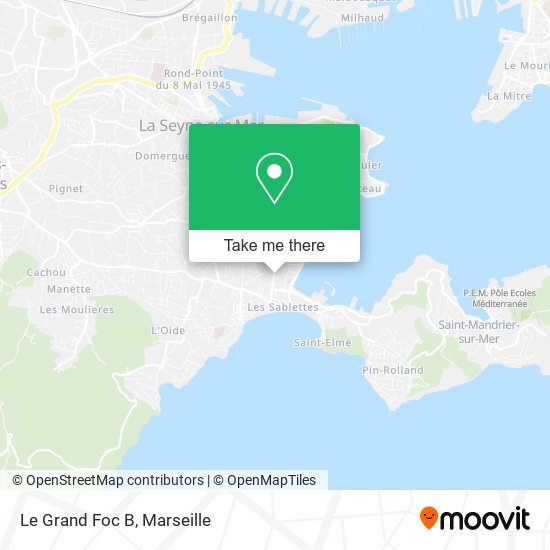Le Grand Foc B map
