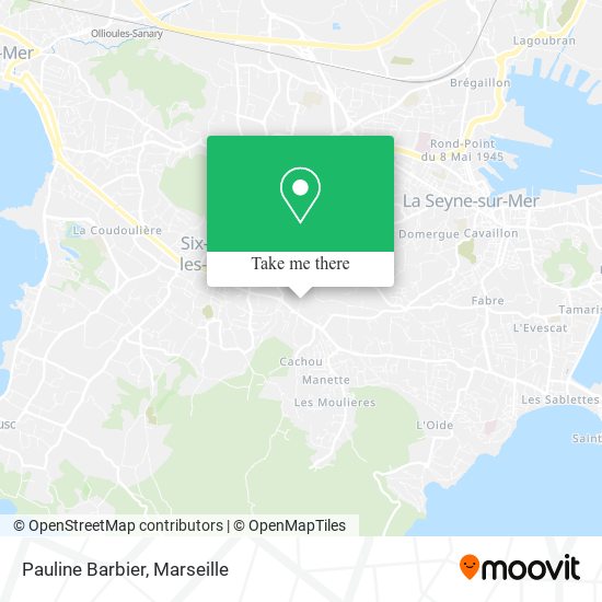 Pauline Barbier map