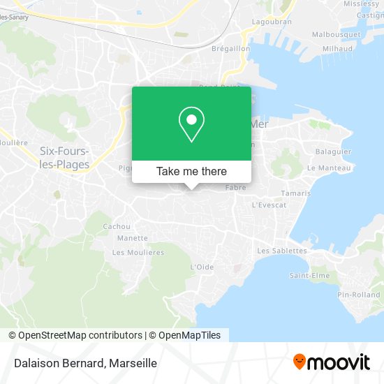 Dalaison Bernard map