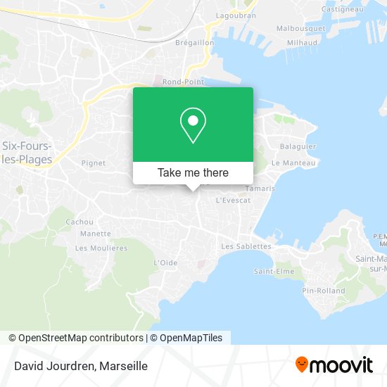 David Jourdren map