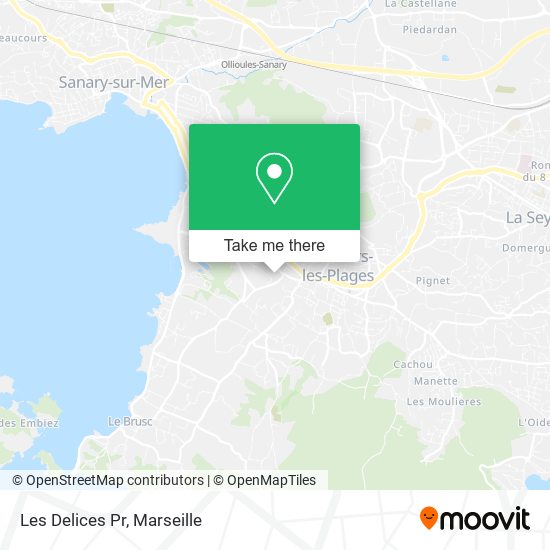 Les Delices Pr map