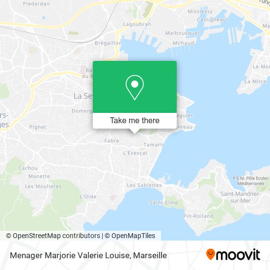 Menager Marjorie Valerie Louise map