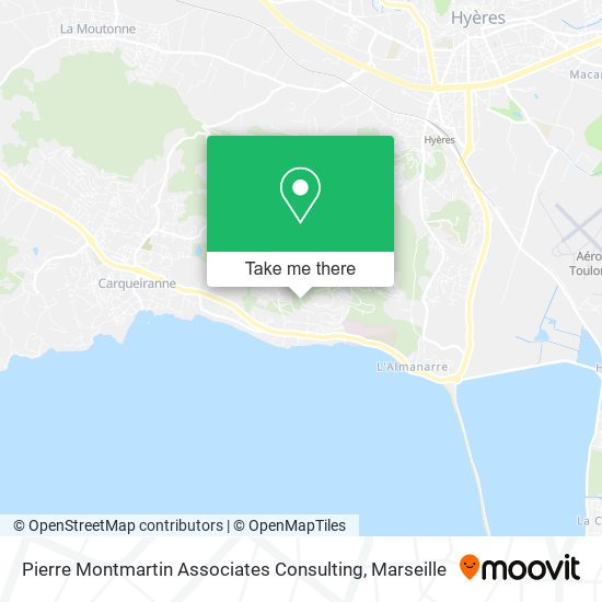 Pierre Montmartin Associates Consulting map