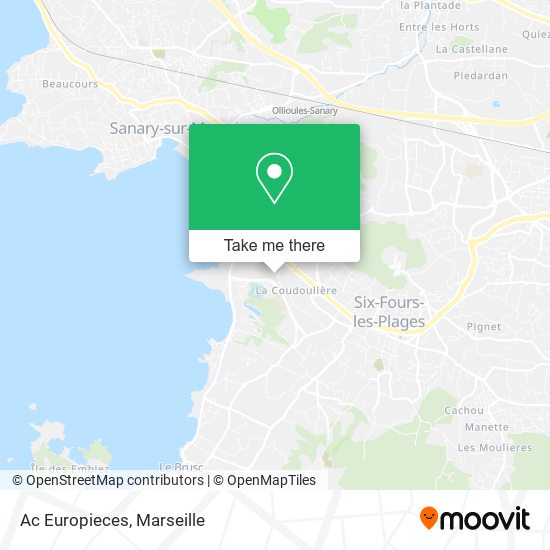 Ac Europieces map