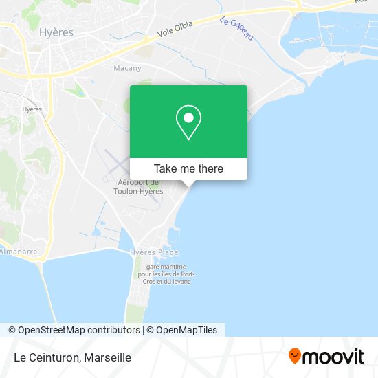 Le Ceinturon map