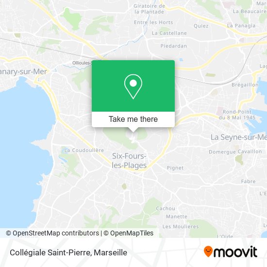 Collégiale Saint-Pierre map