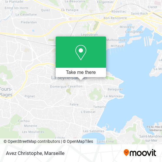 Avez Christophe map