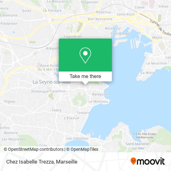 Chez Isabelle Trezza map