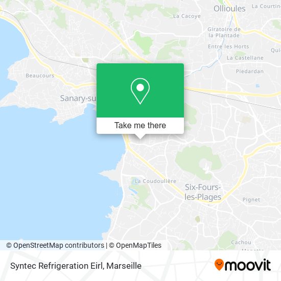 Syntec Refrigeration Eirl map