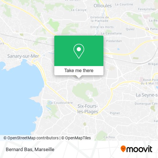 Bernard Bas map