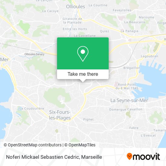 Noferi Mickael Sebastien Cedric map
