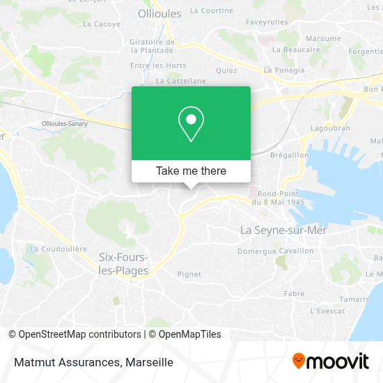 Matmut Assurances map