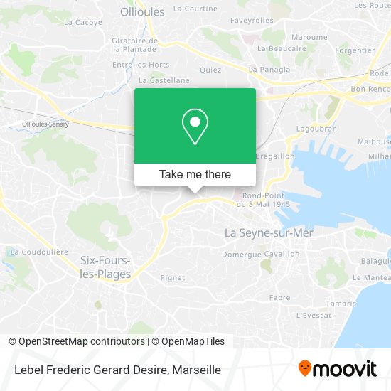 Lebel Frederic Gerard Desire map