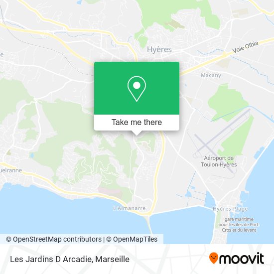 Les Jardins D Arcadie map