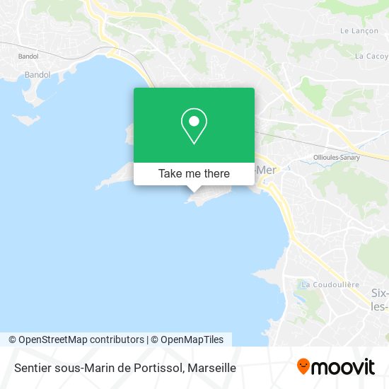 Sentier sous-Marin de Portissol map